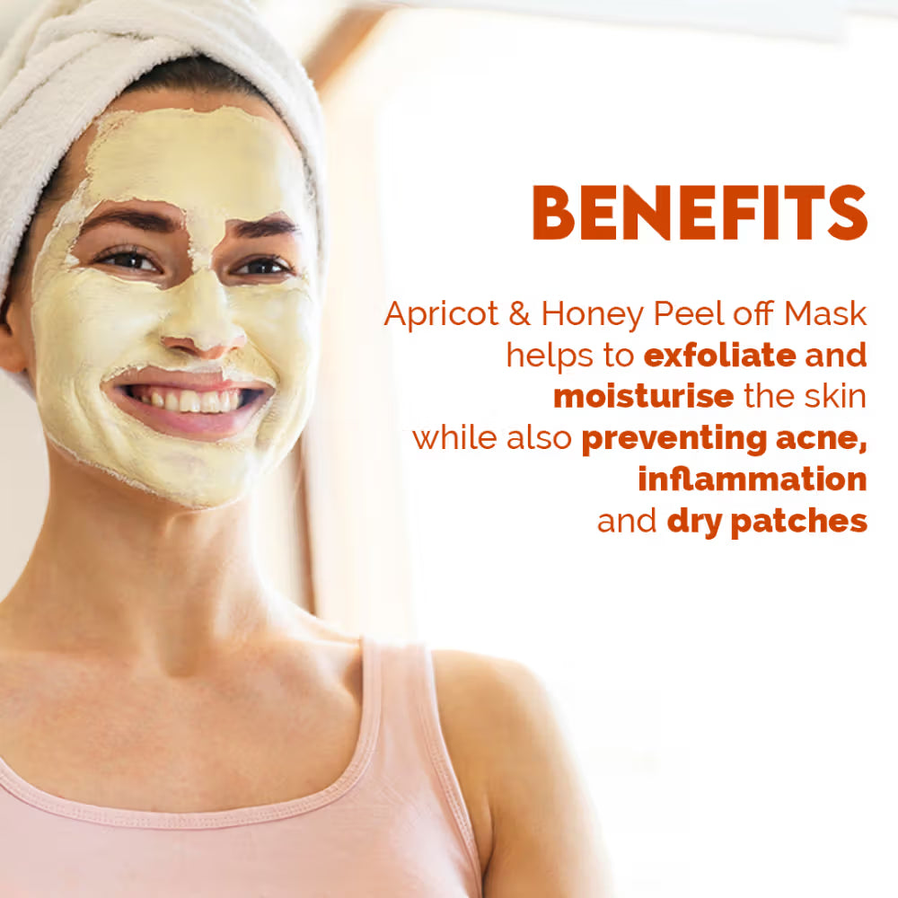 Jovees Apricot & Honey Peel off Mask (100g)
