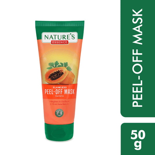 Nature's Essence Flawless Peel-Off Mask For Glowing Skin Papaya Face Mask (50 g)