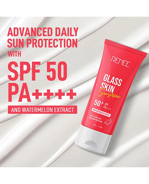 Renee Cosmetics Glass Skin Gel Sunscreen with SPF 50+ PA++++
