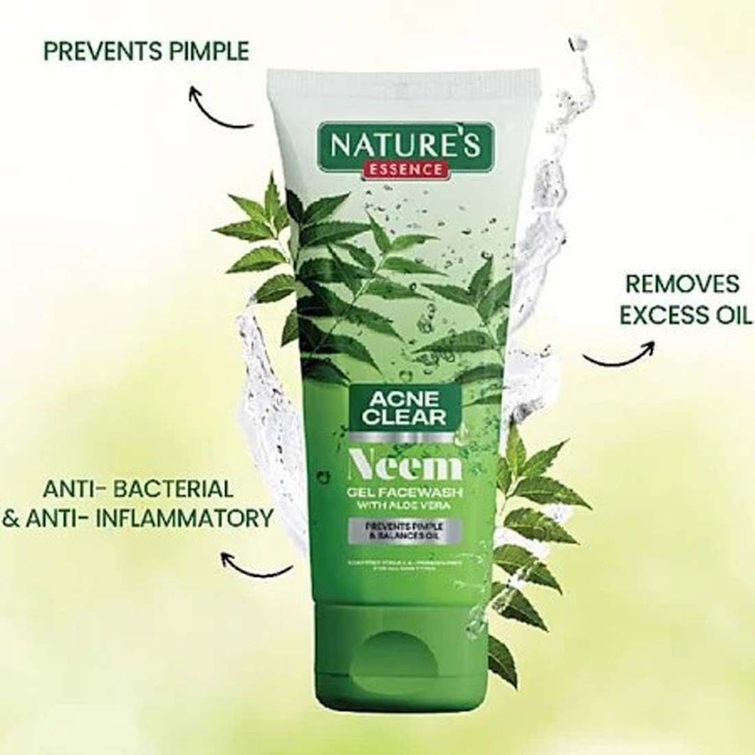NATURS NEEM FACE WASH 50GM