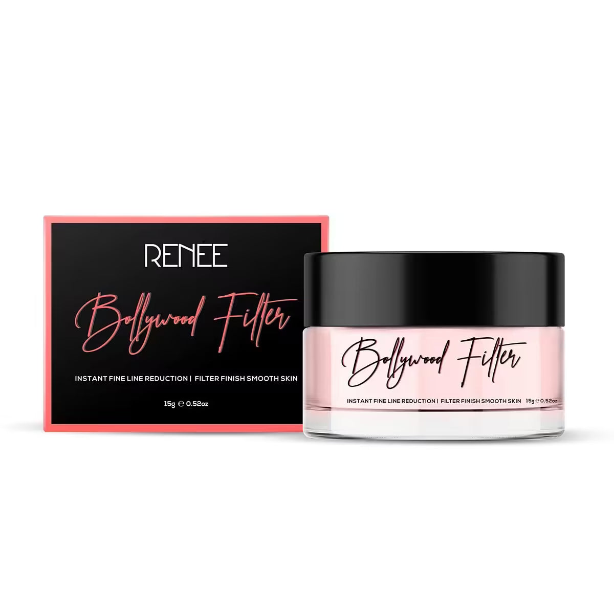 RENEE Bollywood Filter Face Primer 15gm| for a Flawless & Smooth Skin| Blurs Fine Lines, Wrinkles & Pores Instantly| Hydrating, Lightweight & Non-sticky| Cruelty-free