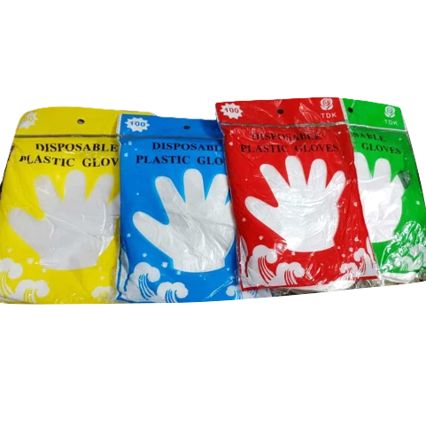 Disposable Plastic Gloves (Pack of 100)