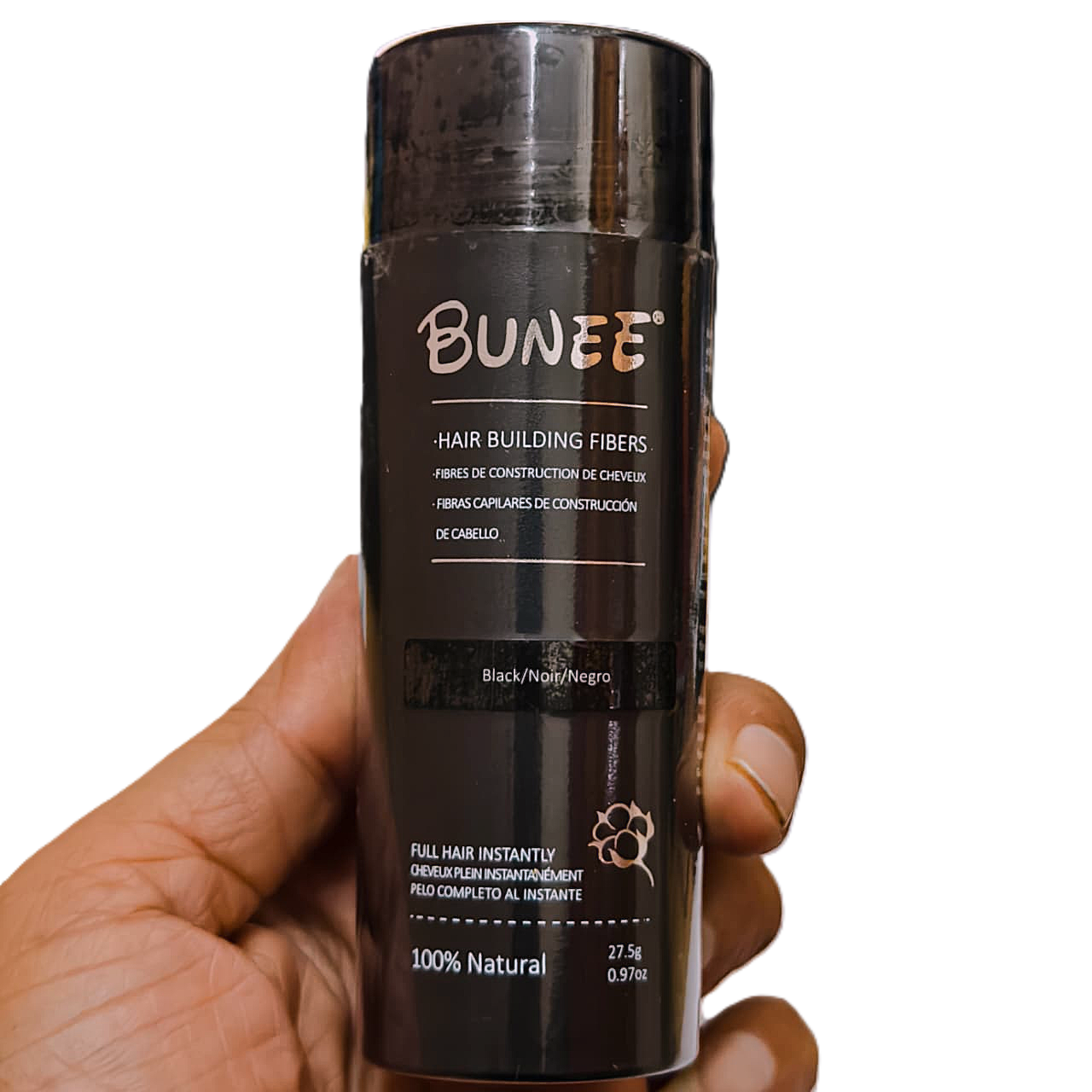 BUNEE HAIR BUILDING FIBER BLACK