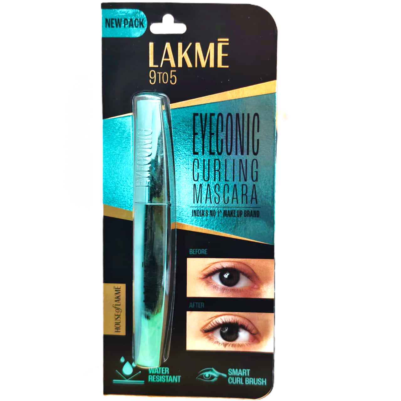 Lakme 9 To 5 Eyeconic Curling Mascara, Smudgeproof, Waterproof, Lasts Upto 24 Hrs , Black