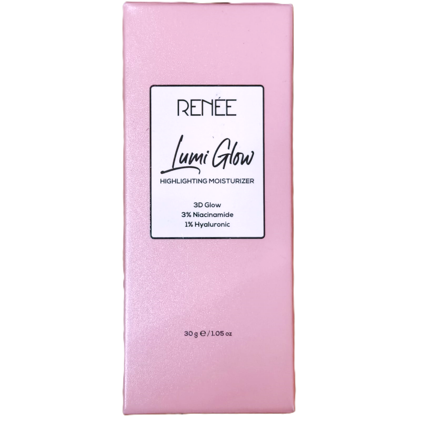 RENEE Lumi Glow Highlighting Moisturizer | Enriched with 3% Niacinamide & 1% Hyaluronic Acid | Non-Sticky | Glowing Skin 30G